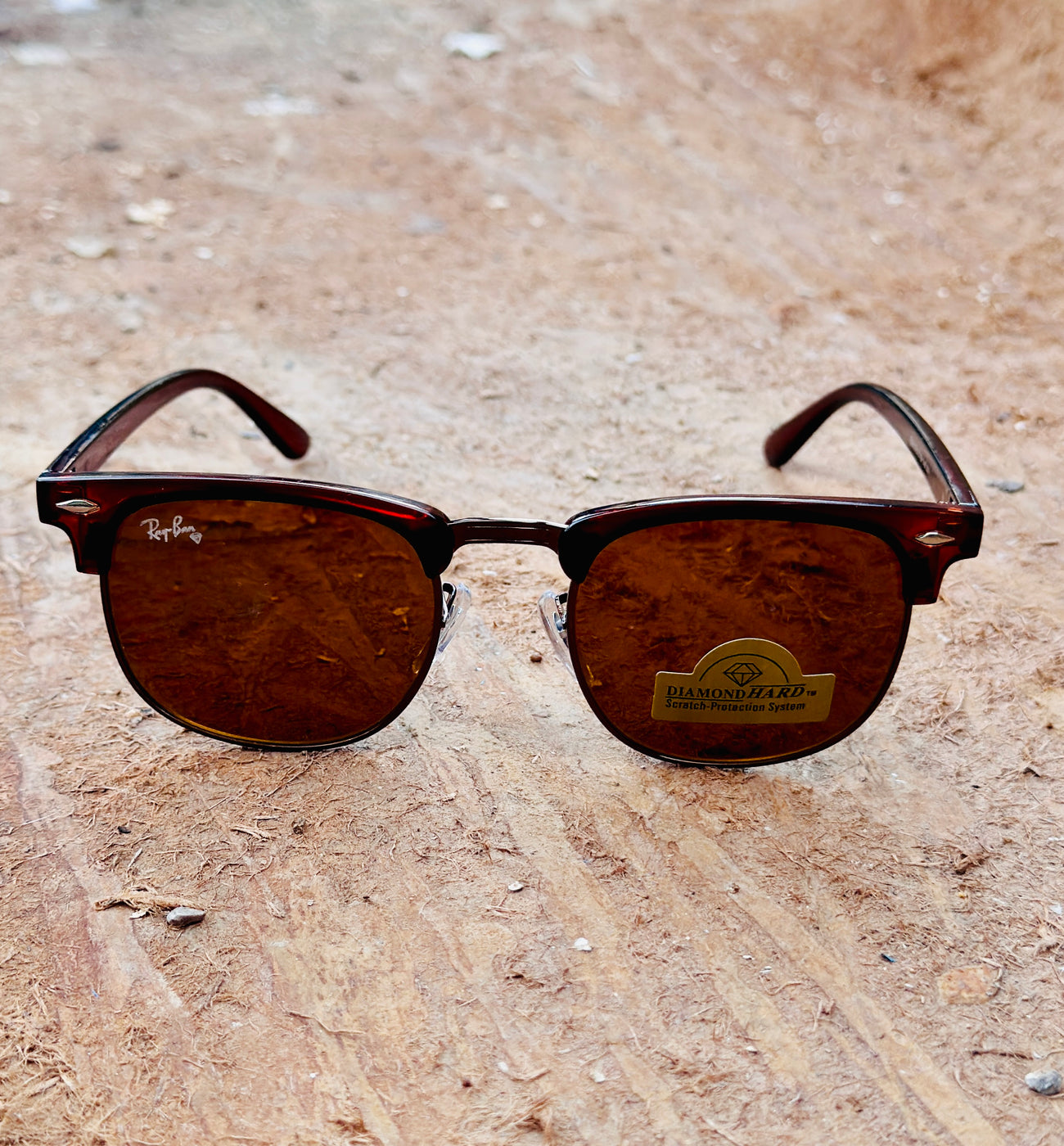 RayBan – 3016 – 51 – Brown –  Metal - Sunglasses – Unisex