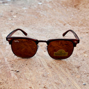 RayBan – 3016 – 51 – Brown –  Metal - Sunglasses – Unisex