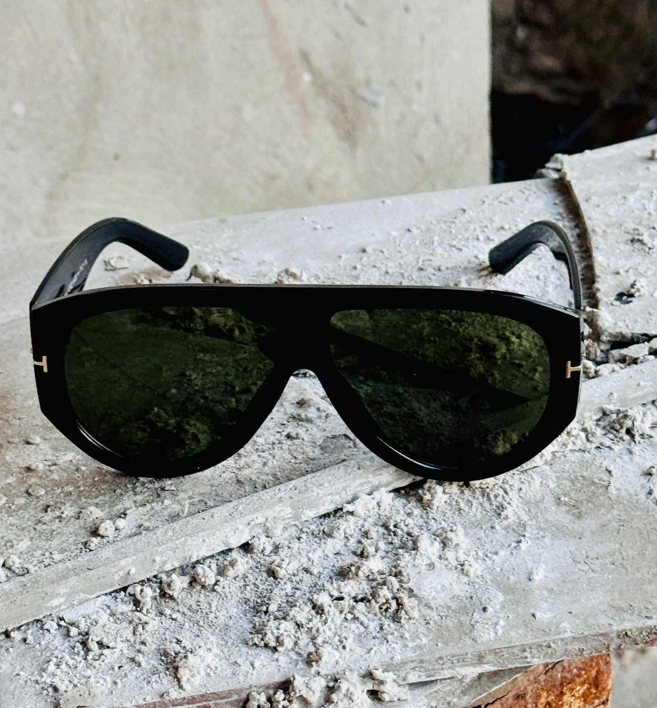 Tom Ford – 1044 - 60 - Black Green – Acetate - Sunglasses – Unisex