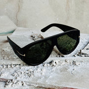 Tom Ford – 1044 - 60 - Black Green – Acetate - Sunglasses – Unisex