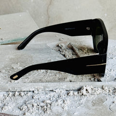 Tom Ford – 1044 - 60 - Black Green – Acetate - Sunglasses – Unisex