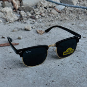 RayBan – 3016 – 51 – Golden Black –  Metal - Sunglasses – Unisex