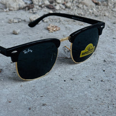 RayBan – 3016 – 51 – Golden Black –  Metal - Sunglasses – Unisex