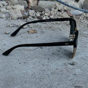 RayBan – 3016 – 51 – Golden Black –  Metal - Sunglasses – Unisex