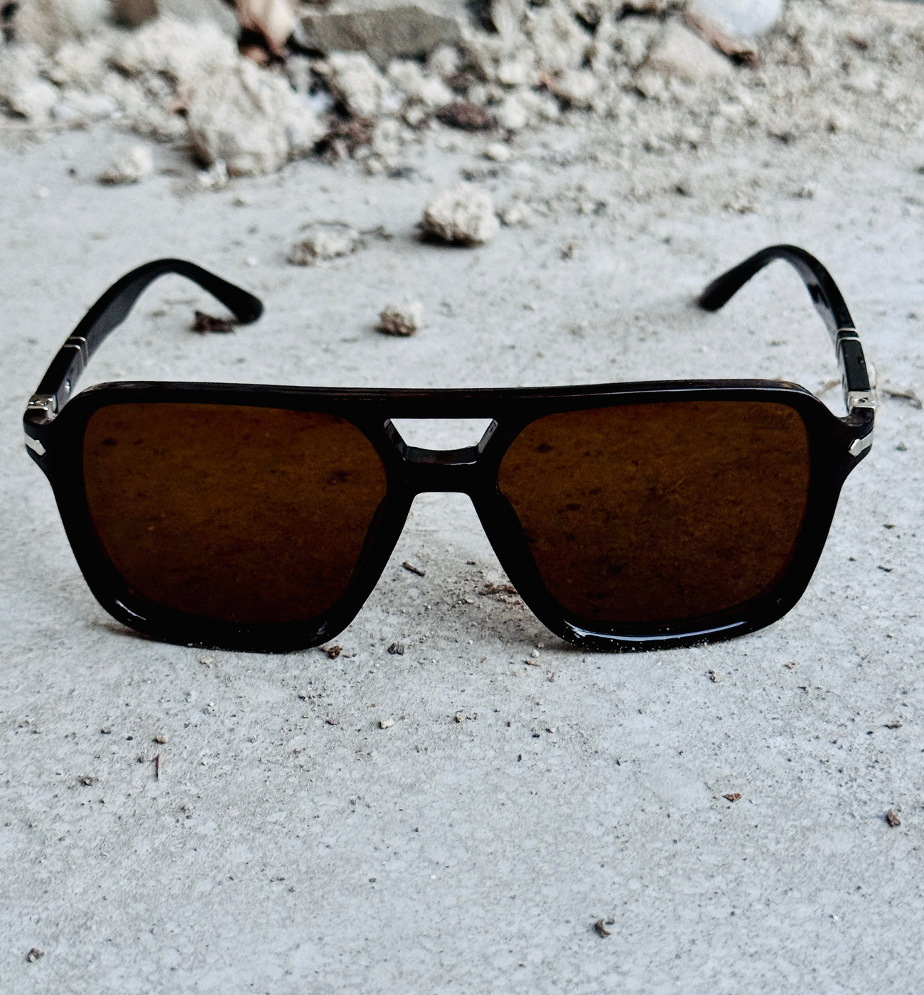 Persol – 3277 - 56 - Brown – Acetate - Sunglasses – Unisex
