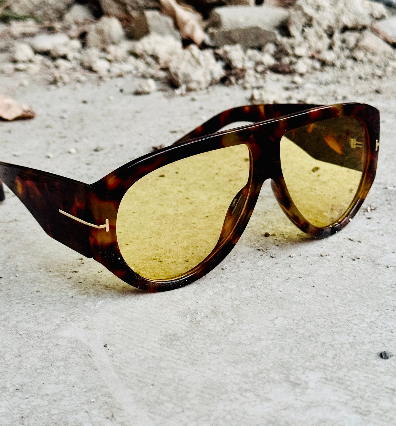 Tom Ford – 1044 - 60 - Tortoise Yellow – Acetate - Sunglasses – Unisex
