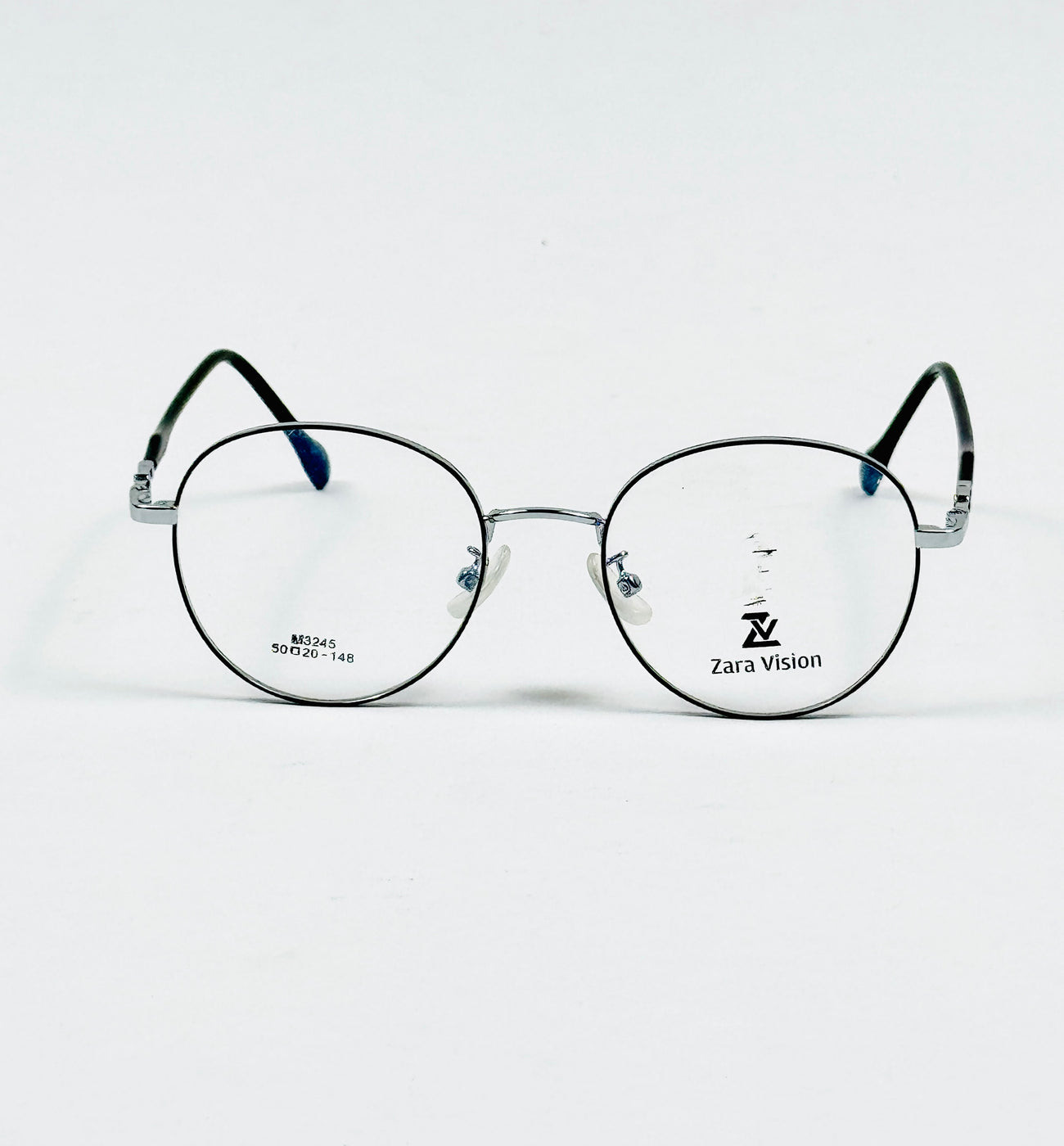 Dior – 3245 – 50 - Silver Black – Metal – Optics – Unisex