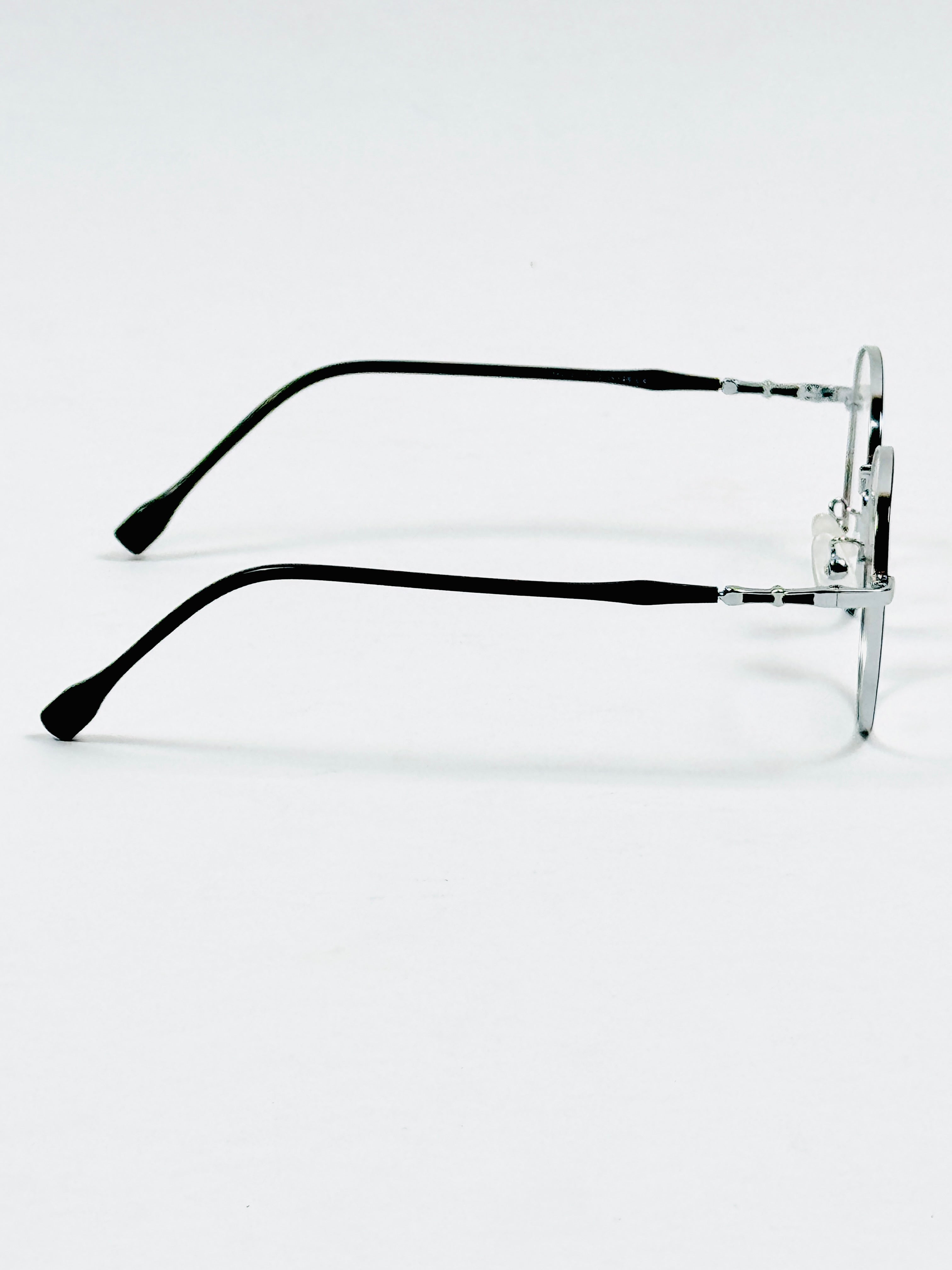 Dior – 3245 – 50 - Silver Black – Metal – Optics – Unisex