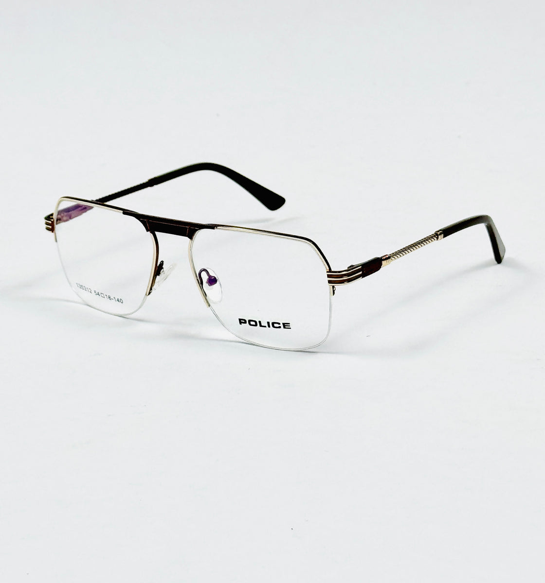 Police – 135312 – 54 – Golden Brown –  Metal - Optics – Unisex