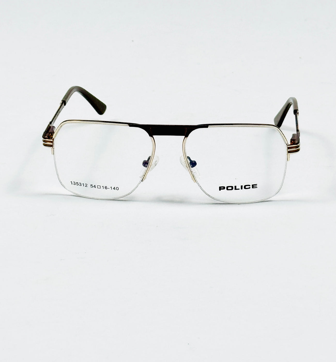 Police – 135312 – 54 – Golden Brown –  Metal - Optics – Unisex