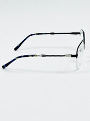 Cartier – 90455 – 54 – Silver Blue –  Metal - Optics – Unisex