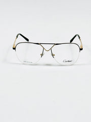 Cartier – 90455 – 54 – Golden Black –  Metal - Optics – Unisex