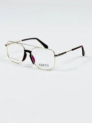 Gucci – 135303 – 52 – Golden –  Metal - Optics – Unisex