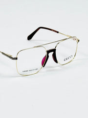 Gucci – 135303 – 52 – Golden –  Metal - Optics – Unisex