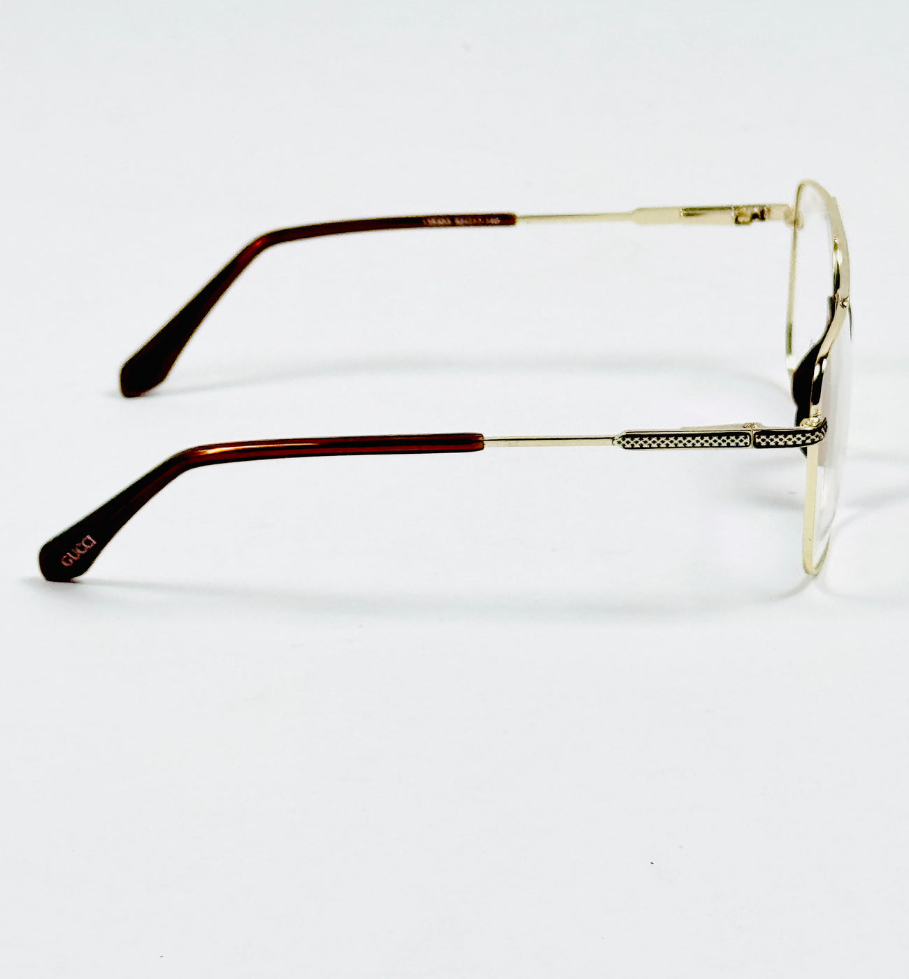Gucci – 135303 – 52 – Golden –  Metal - Optics – Unisex