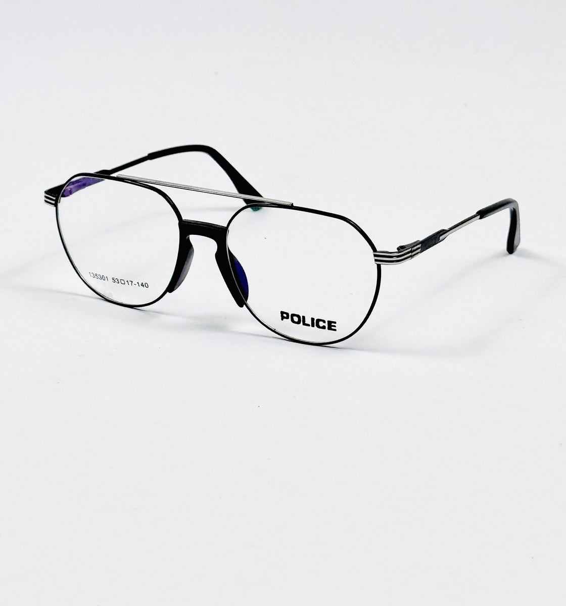 Police – 135301 – 53 – Silver Blue –  Metal - Optics – Unisex