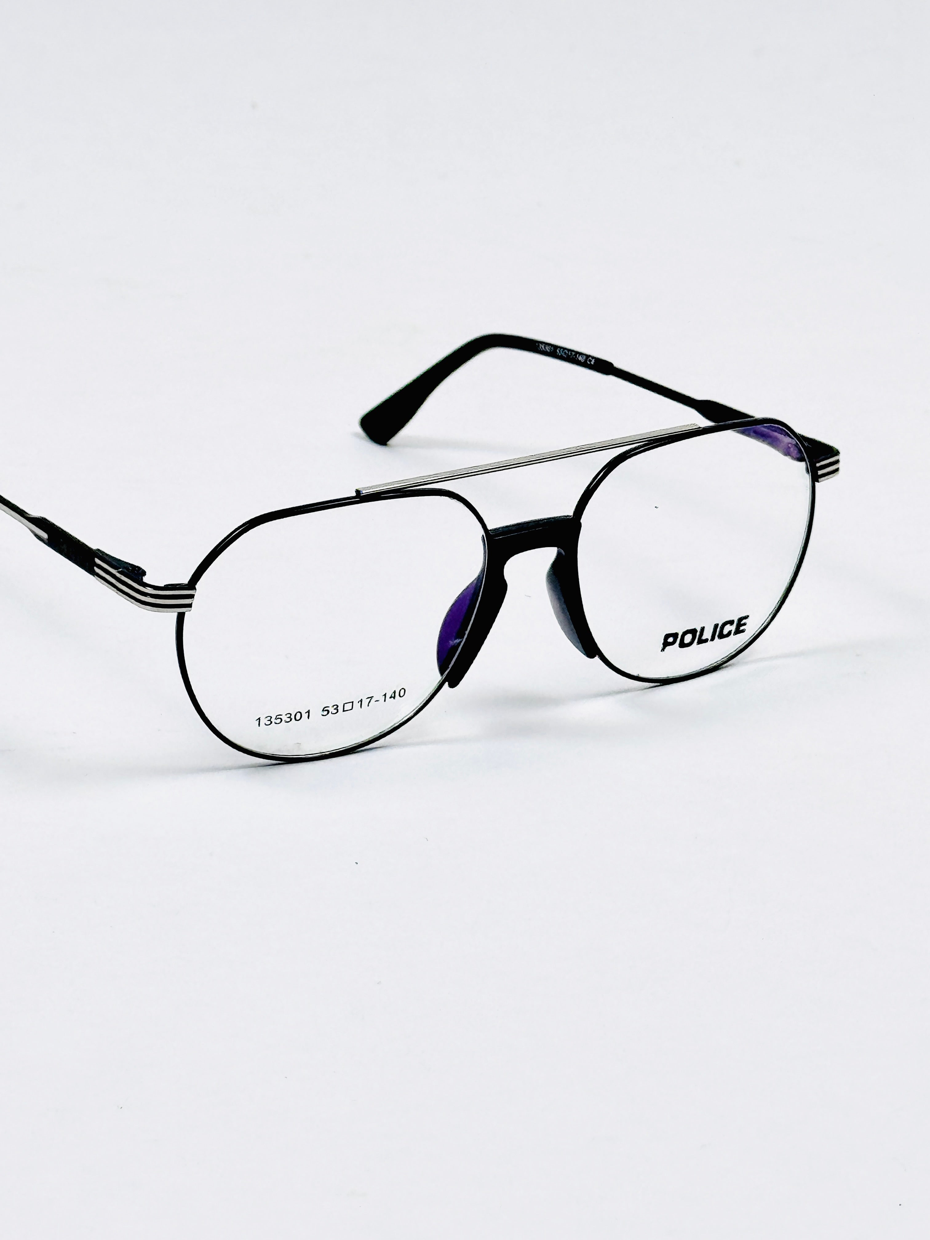 Police – 135301 – 53 – Silver Blue –  Metal - Optics – Unisex