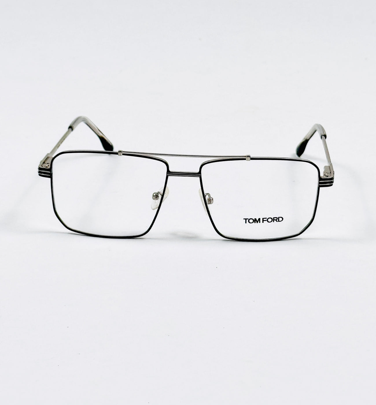 Tom Ford – 6602 – 56 – Silver Black - Metal - Optics – Unisex -