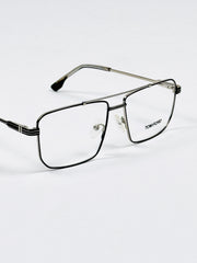 Tom Ford – 6602 – 56 – Silver Black - Metal - Optics – Unisex -