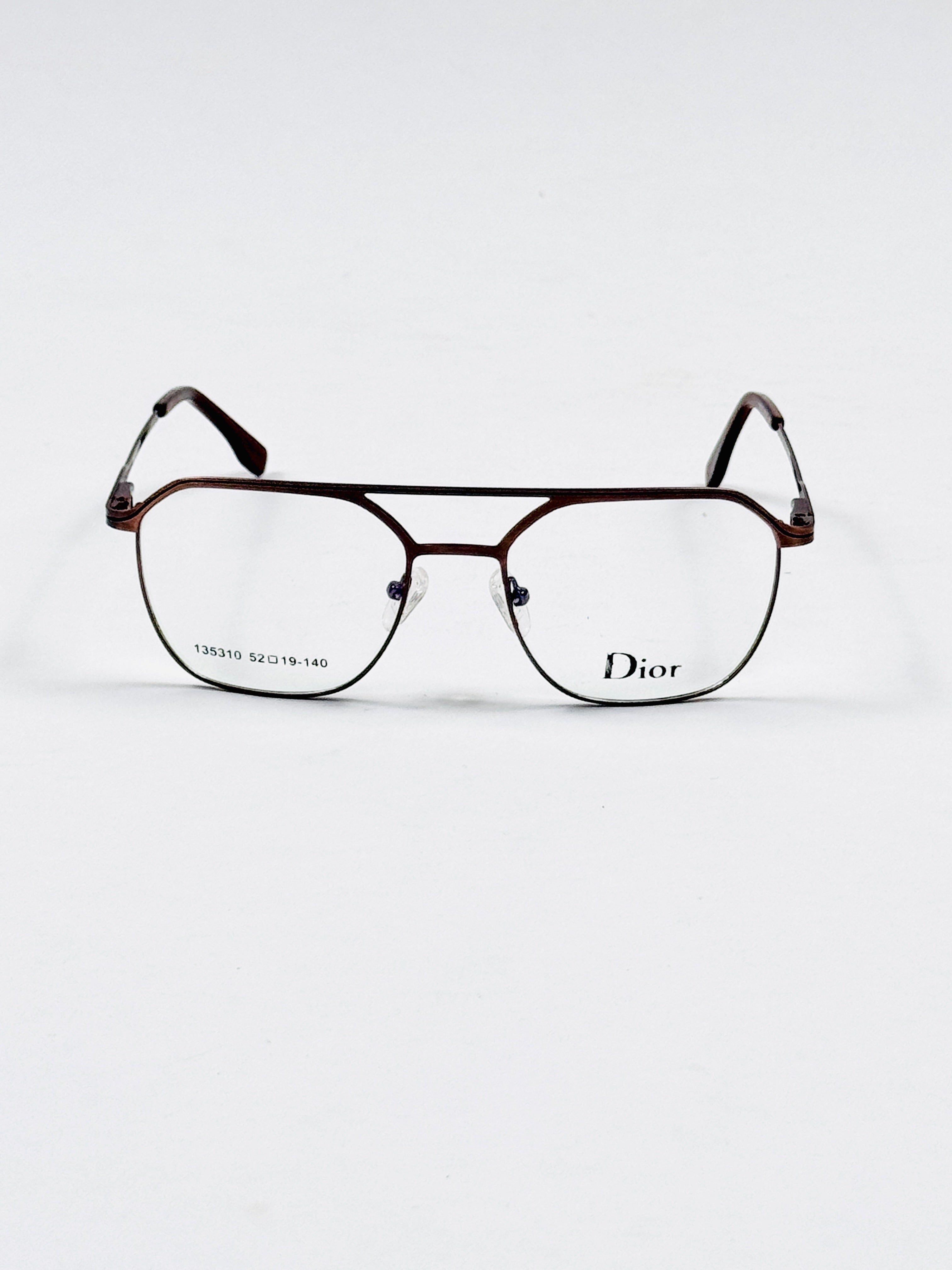 Dior – 135310 – 52 – Brown –  Metal - Optics – Unisex