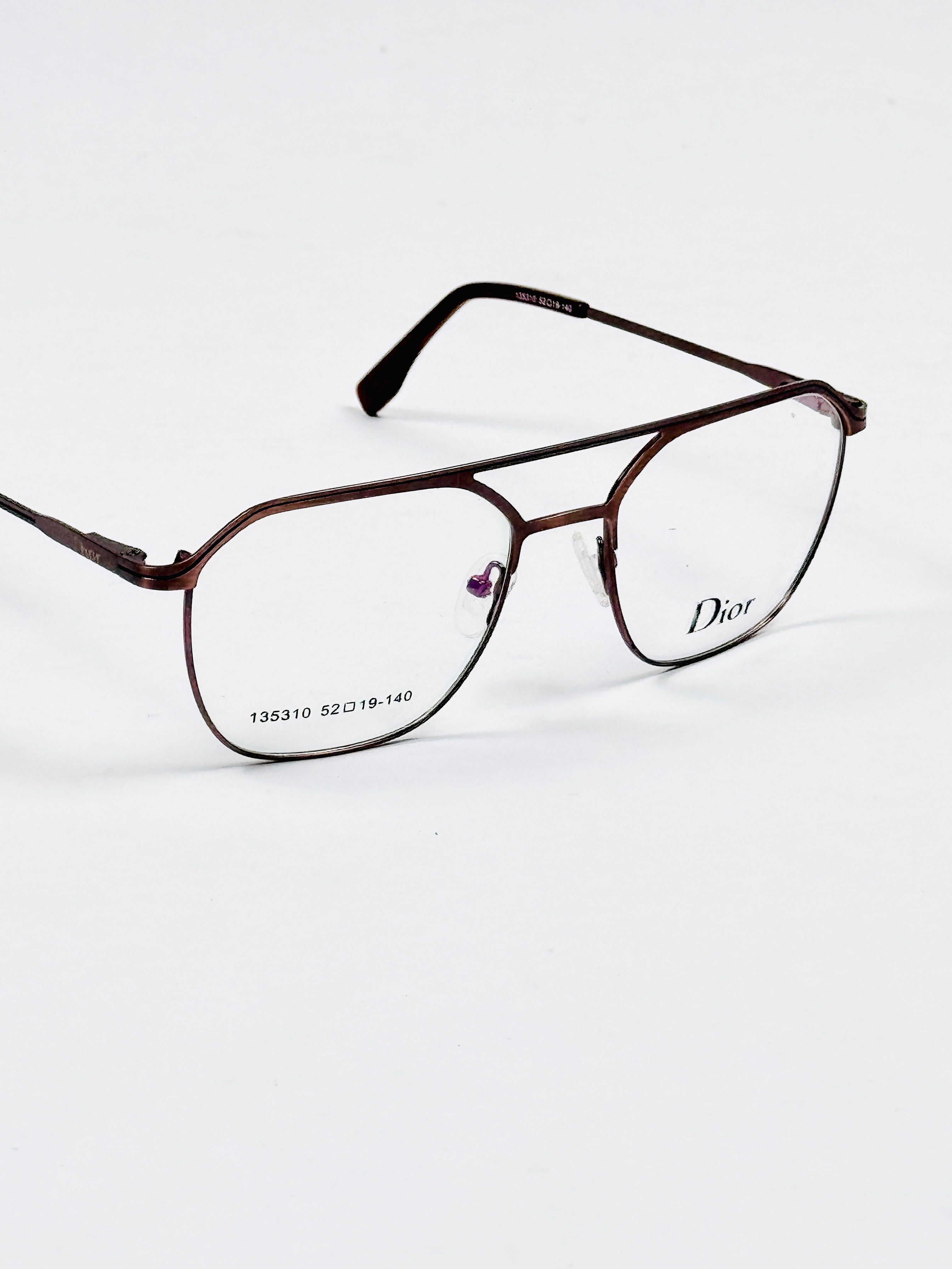 Dior – 135310 – 52 – Brown –  Metal - Optics – Unisex