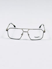 Police – 6606 – 55 – Silver Black - Metal - Optics – Unisex -
