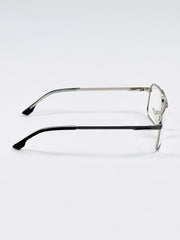 Police – 6606 – 55 – Silver Black - Metal - Optics – Unisex -