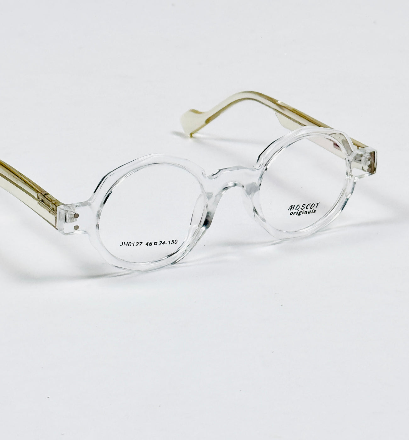 Moscot – 0127 – 50 - Transparent – Acetate – Optics – Unisex