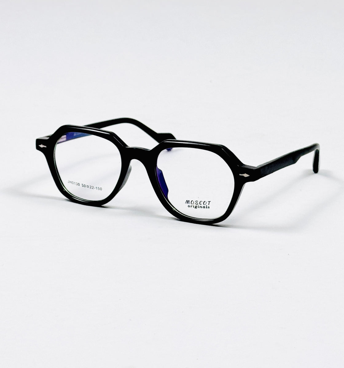 Moscot –0130 – 48 - Black – Acetate – Optics – Unisex