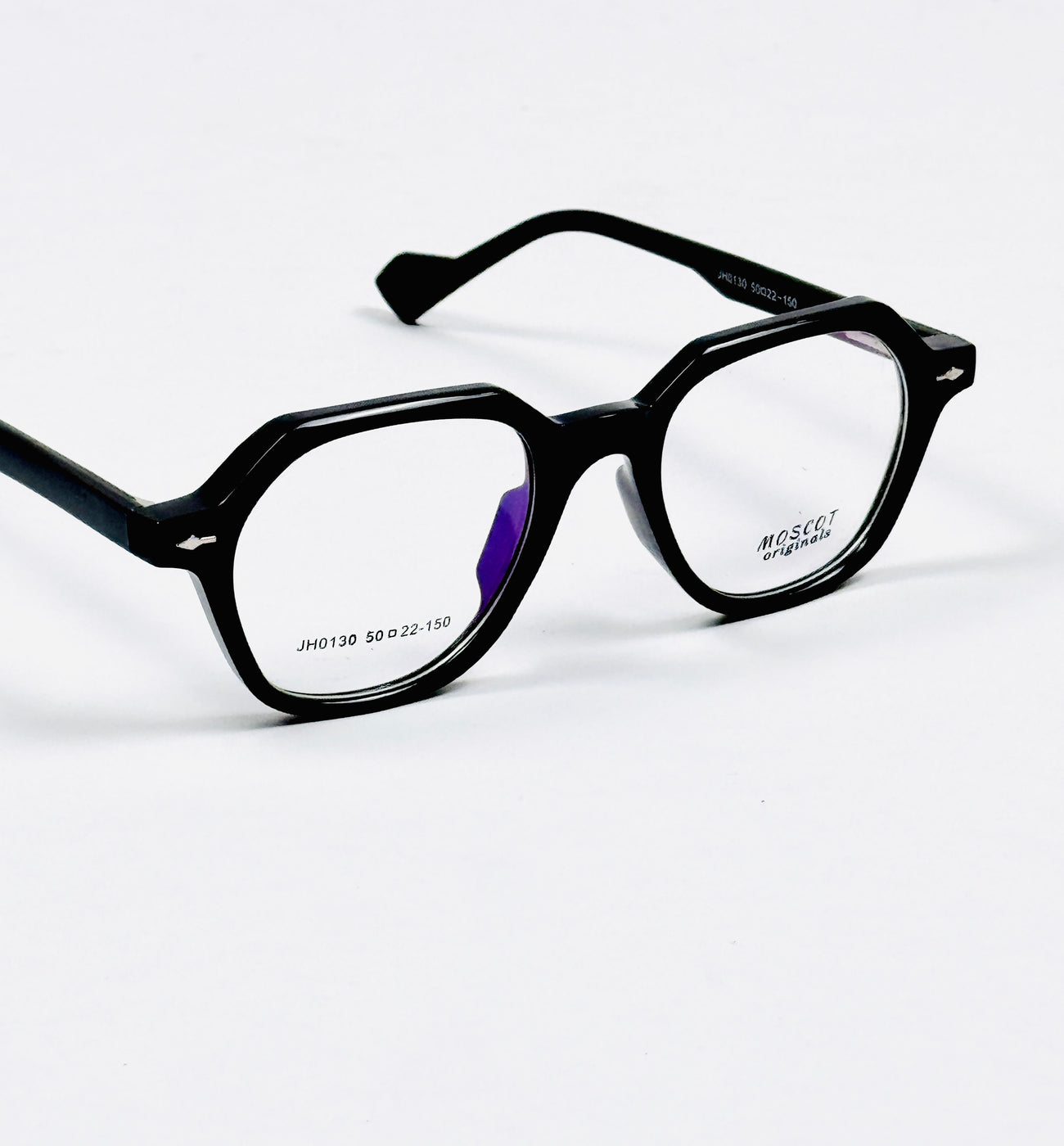 Moscot –0130 – 48 - Black – Acetate – Optics – Unisex
