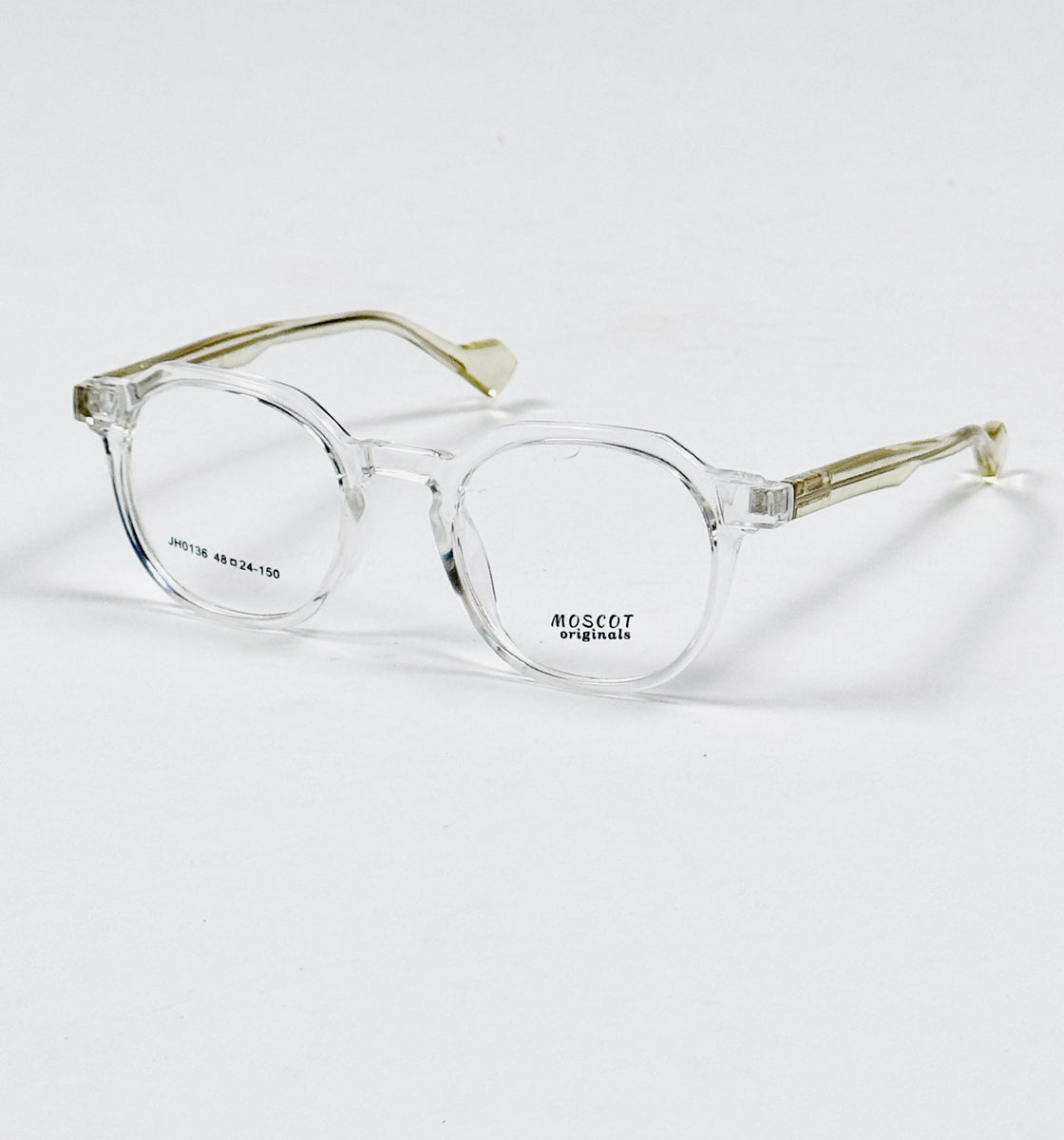 Moscot – 0136 – 48 - Transparent – Acetate – Optics – Unisex