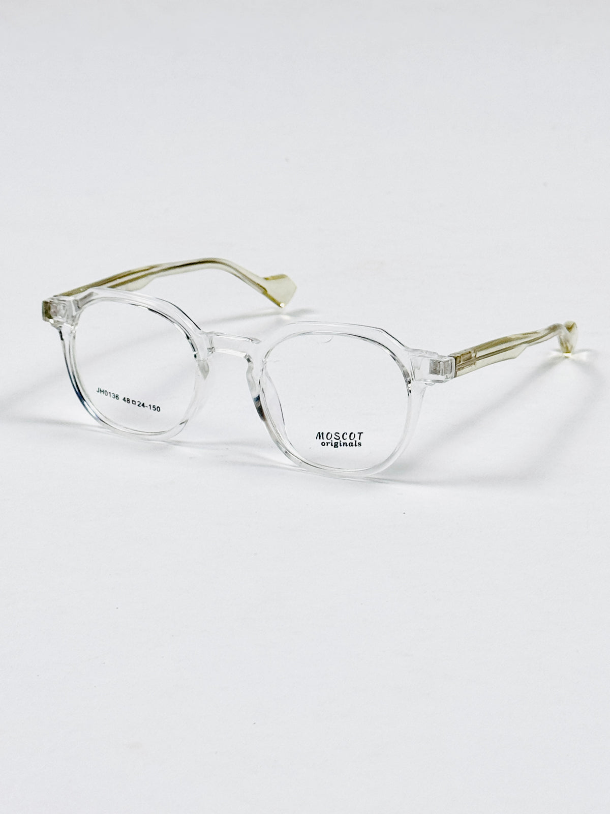 Moscot – 0136 – 48 - Transparent – Acetate – Optics – Unisex