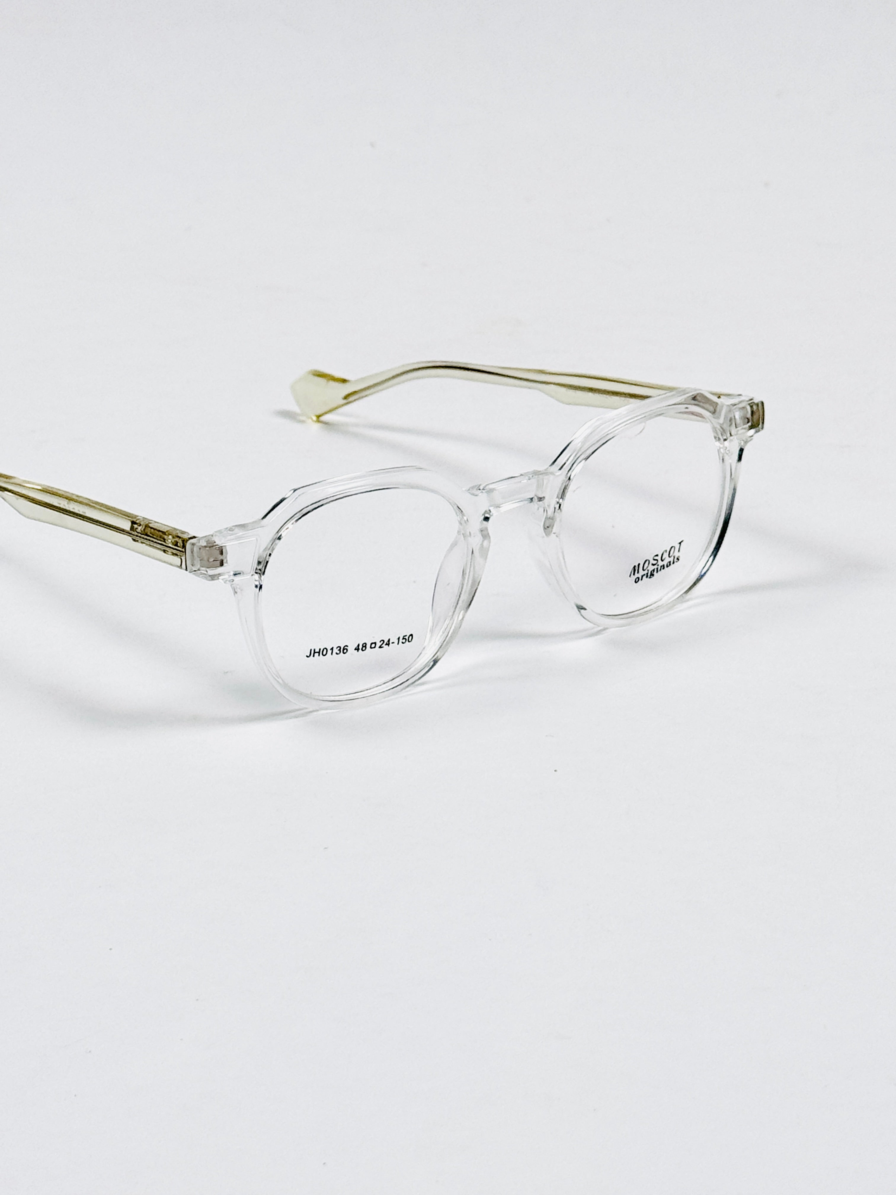 Moscot – 0136 – 48 - Transparent – Acetate – Optics – Unisex