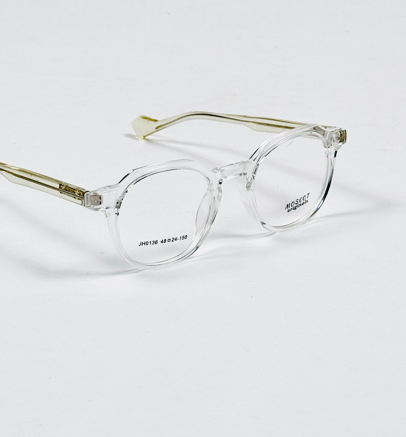 Moscot – 0136 – 48 - Transparent – Acetate – Optics – Unisex