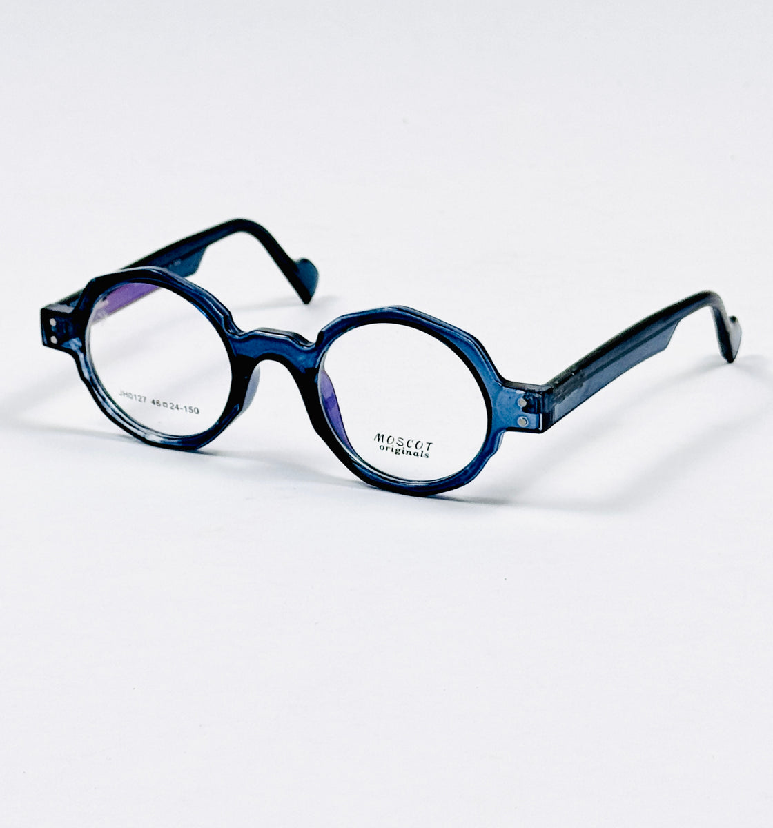 Moscot – 0127 – 50 - Blue – Acetate – Optics – Unisex