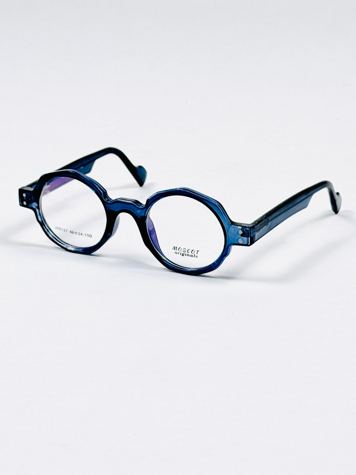 Moscot – 0127 – 50 - Blue – Acetate – Optics – Unisex