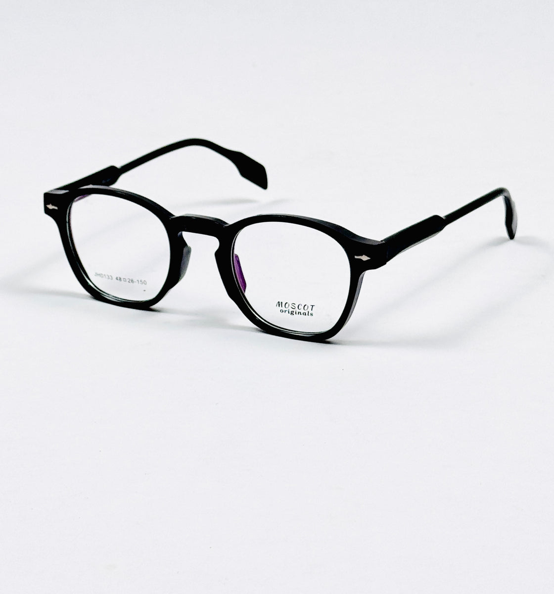 Moscot –0133– 48 - Black – Acetate – Optics – Unisex