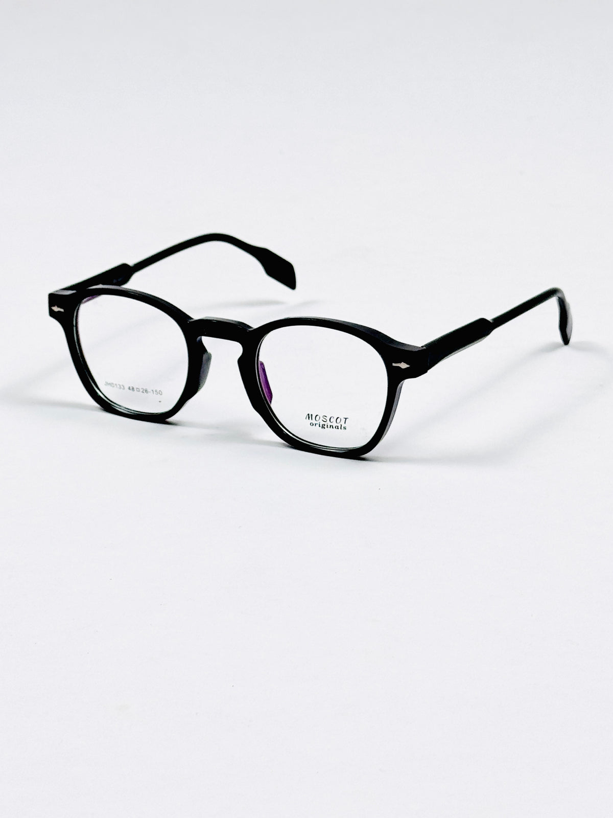 Moscot –0133– 48 - Black – Acetate – Optics – Unisex