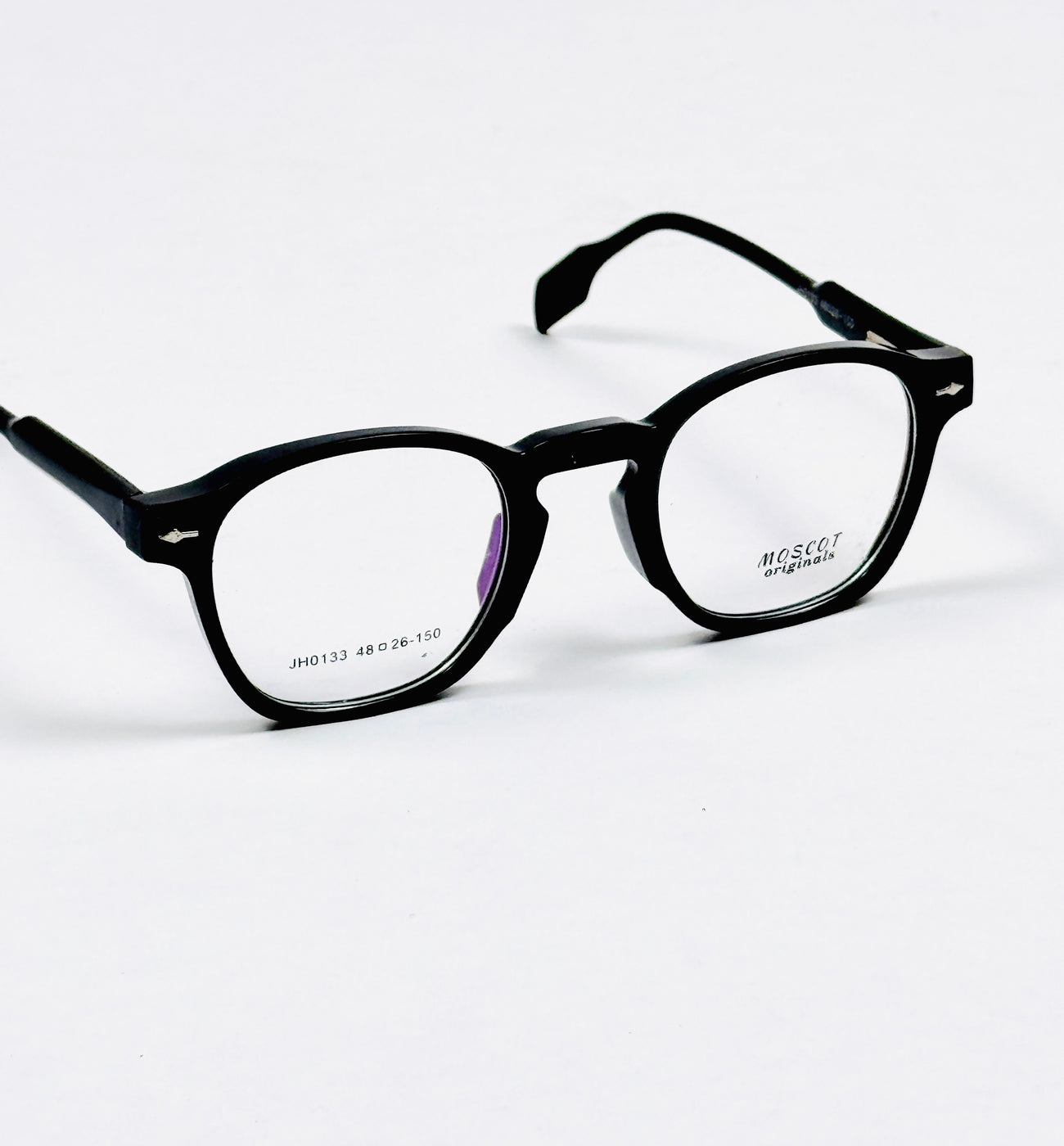 Moscot –0133– 48 - Black – Acetate – Optics – Unisex
