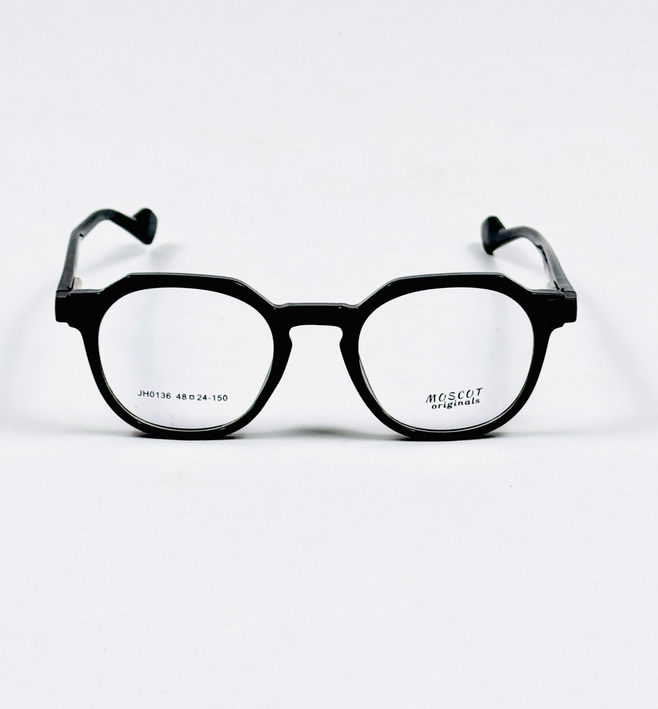 Moscot –0136– 48 - Black – Acetate – Optics – Unisex