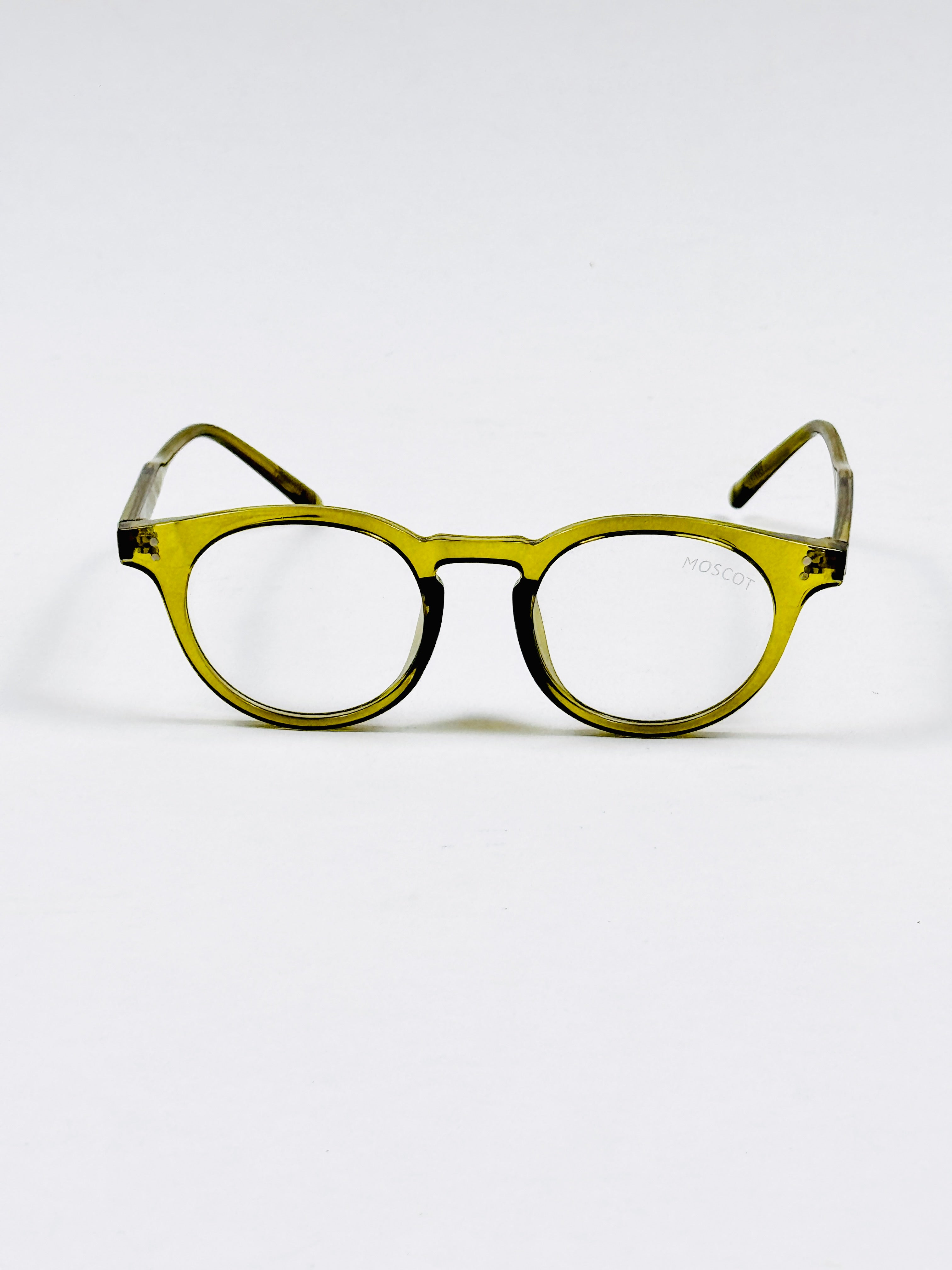 Moscot – 83966 – 47 - Translucent Green – Acetate  – Optics - Unisex