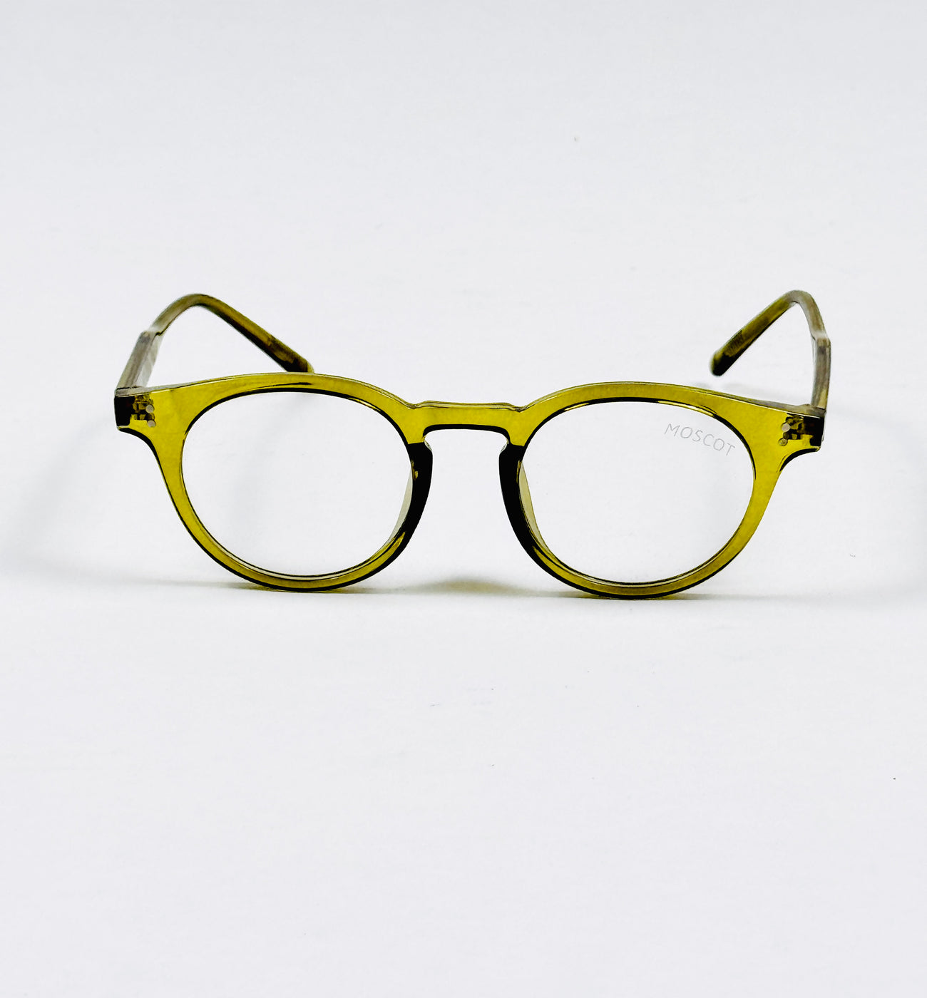 Moscot – 83966 – 47 - Translucent Green – Acetate  – Optics - Unisex