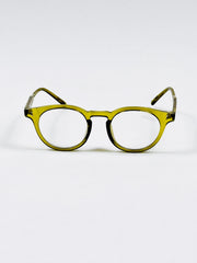 Moscot – 83966 – 47 - Translucent Green – Acetate  – Optics - Unisex