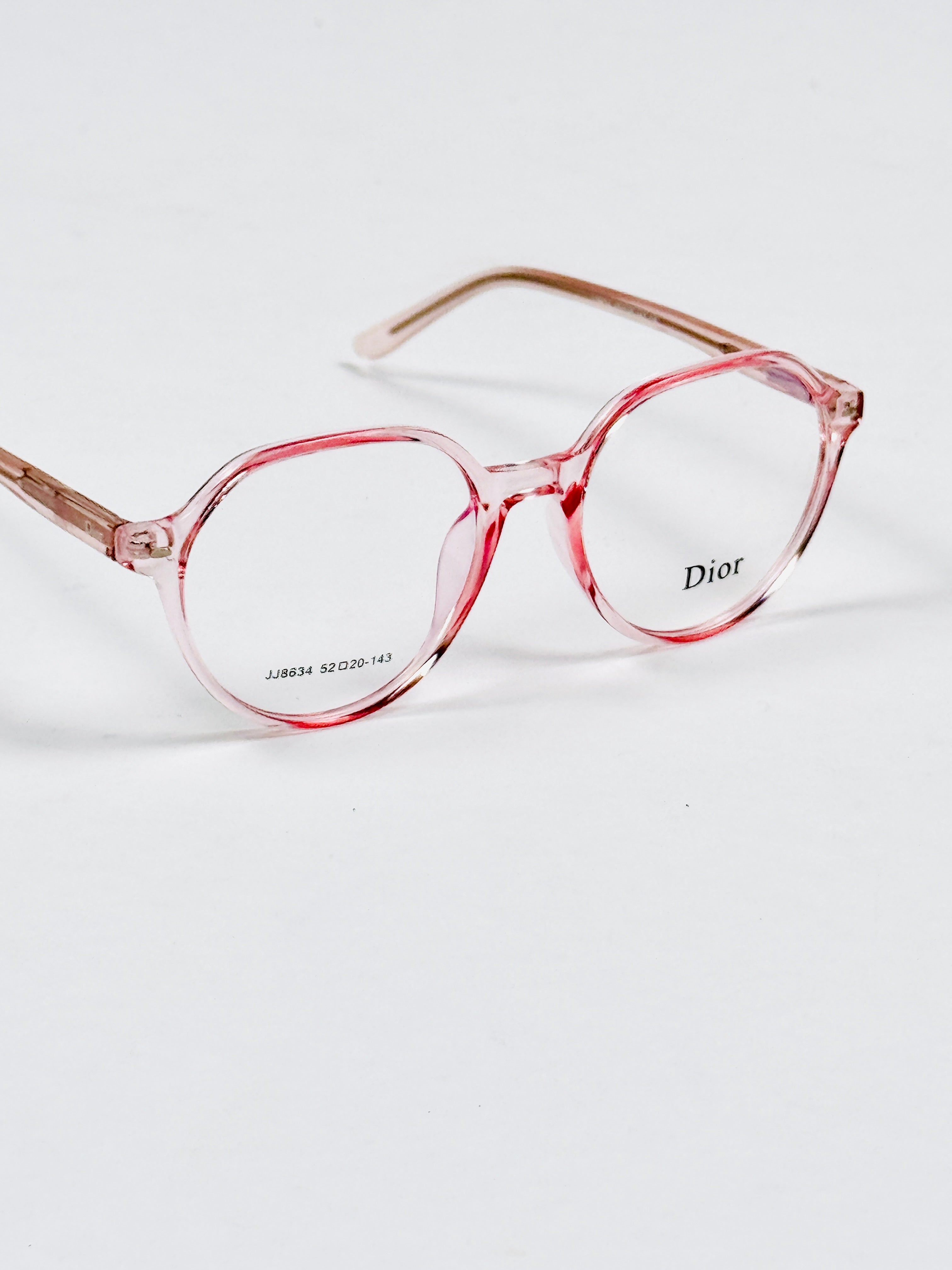 Dior – 8634 – 52 - Pink – Acetate - Optics – Ladies