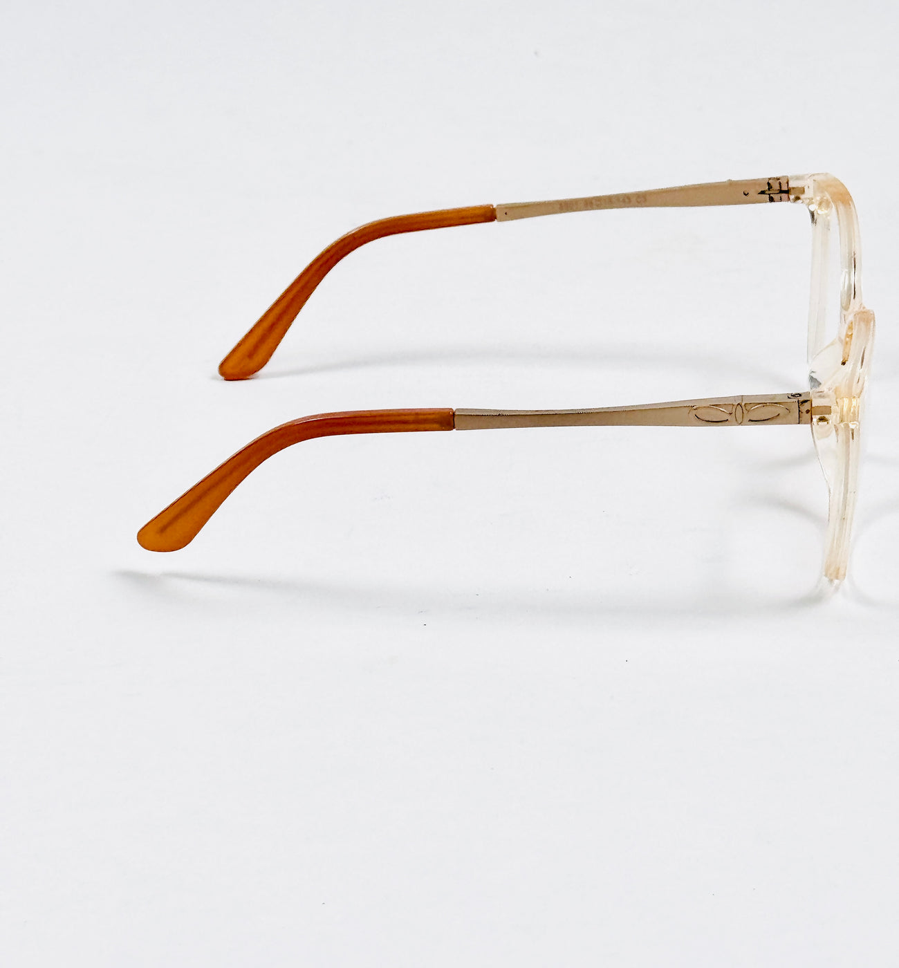Chanel – 5501 – 56 - Orange – Acetate - Metal - Optics – Ladies