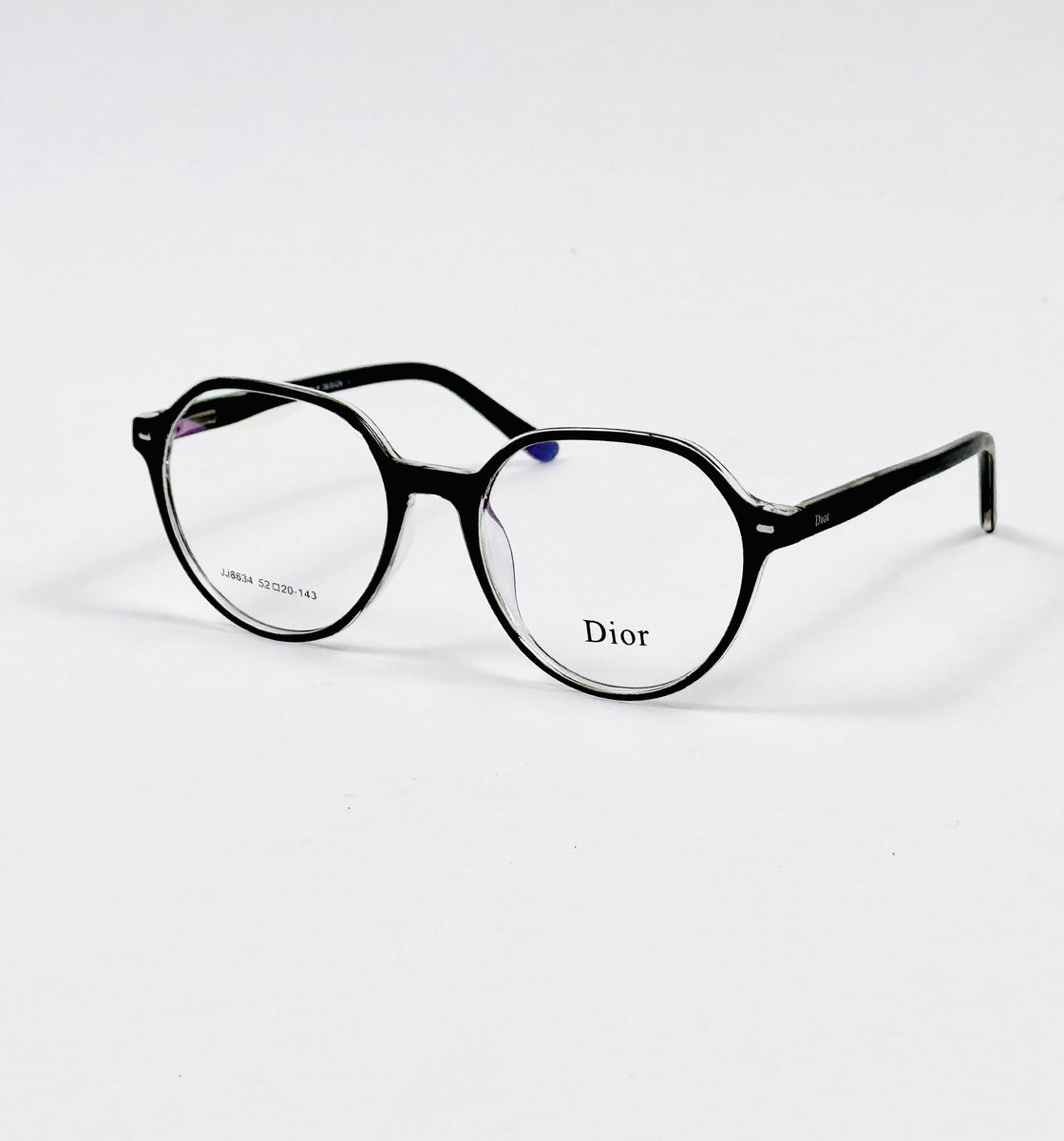 Dior – 8634 – 52 - Black – Acetate - Optics – Unisex