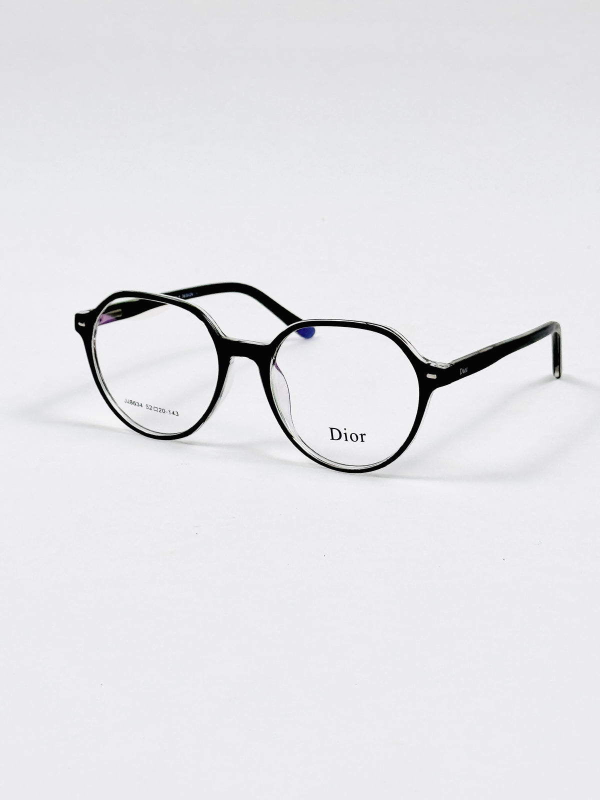 Dior – 8634 – 52 - Black – Acetate - Optics – Unisex