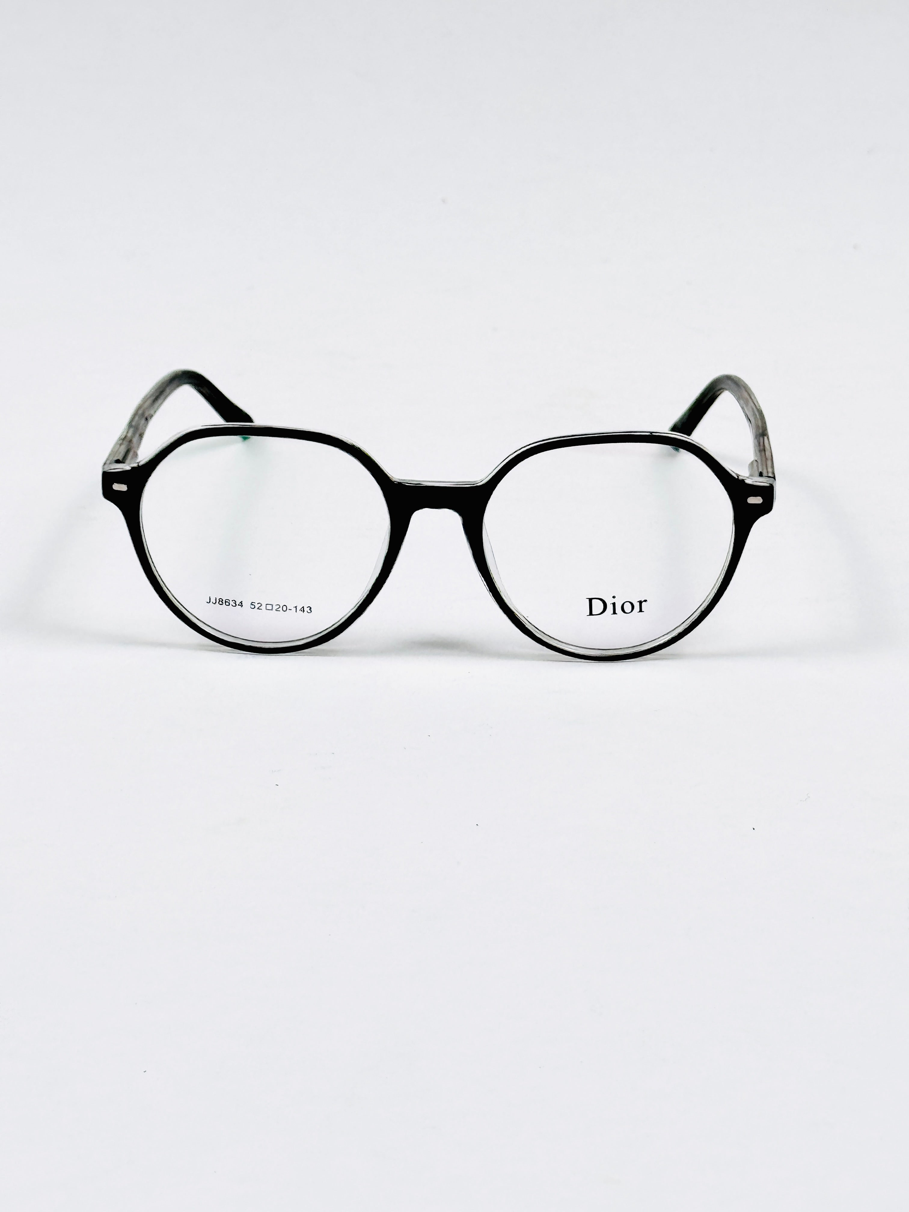 Dior – 8634 – 52 - Black – Acetate - Optics – Unisex