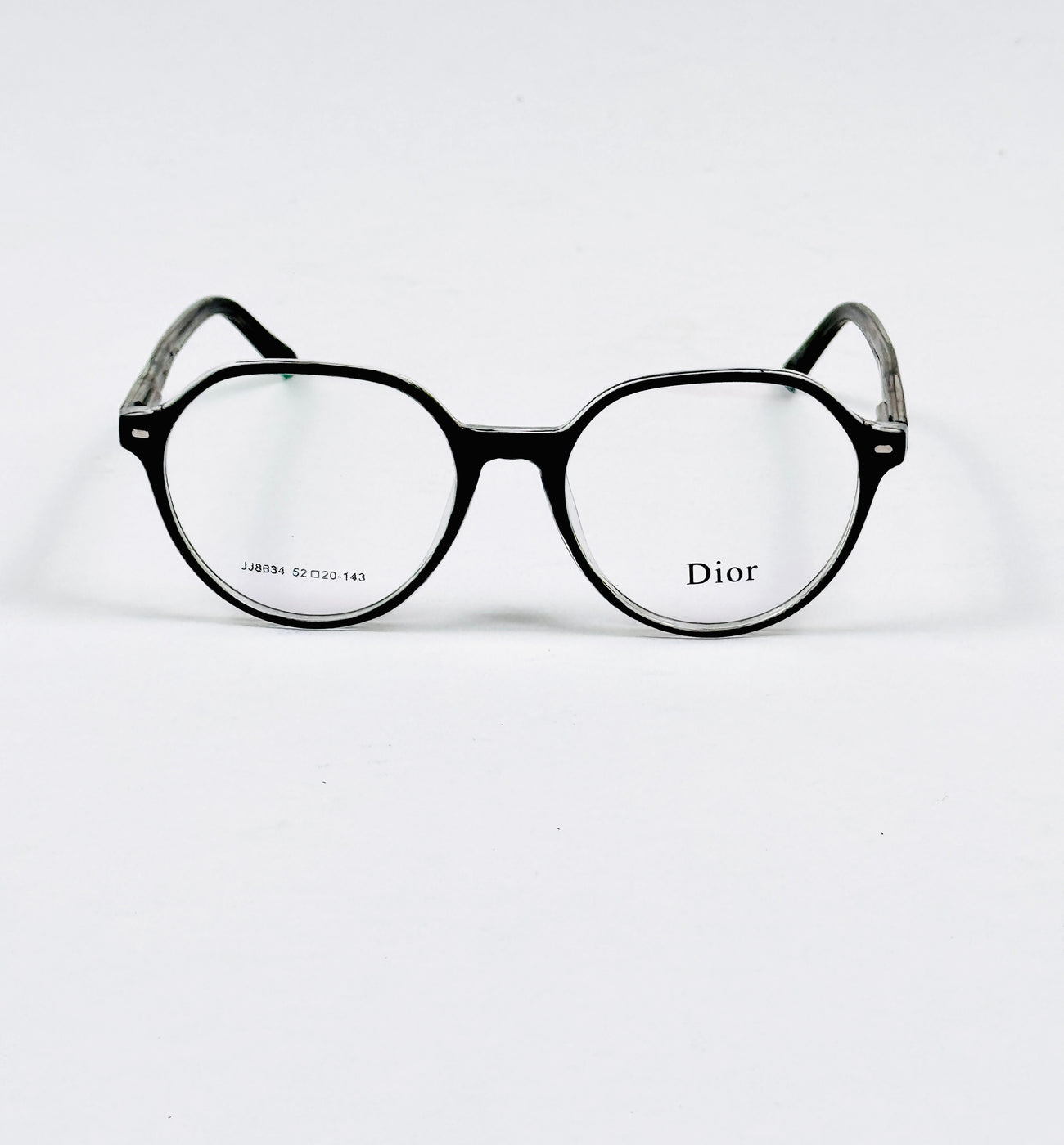 Dior – 8634 – 52 - Black – Acetate - Optics – Unisex