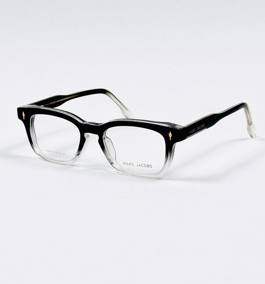 Marc Jacobs – 907 – 51 - Black Transparent – Acetate – Optics – Unisex